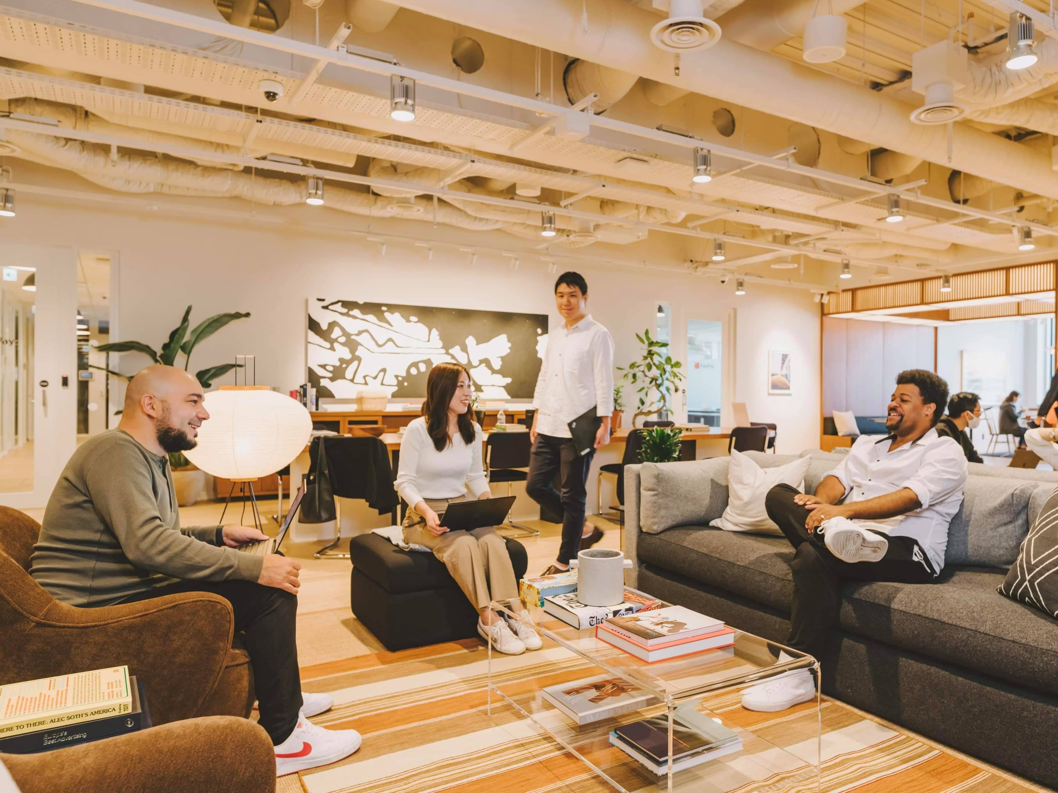 PayPay×WeWorkによる新しい時代に適応したオフィス共同設計の新神谷町オフィス