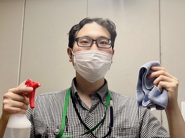 清掃未経験でもチャレンジしていただけます。