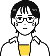 泣いている表情のOさん
