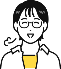 ほっとした表情のOさん