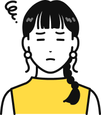 悩んでいるIさん