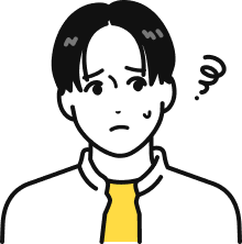 悩んでいる表情のNさん