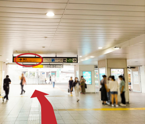 船橋駅からの道のり2